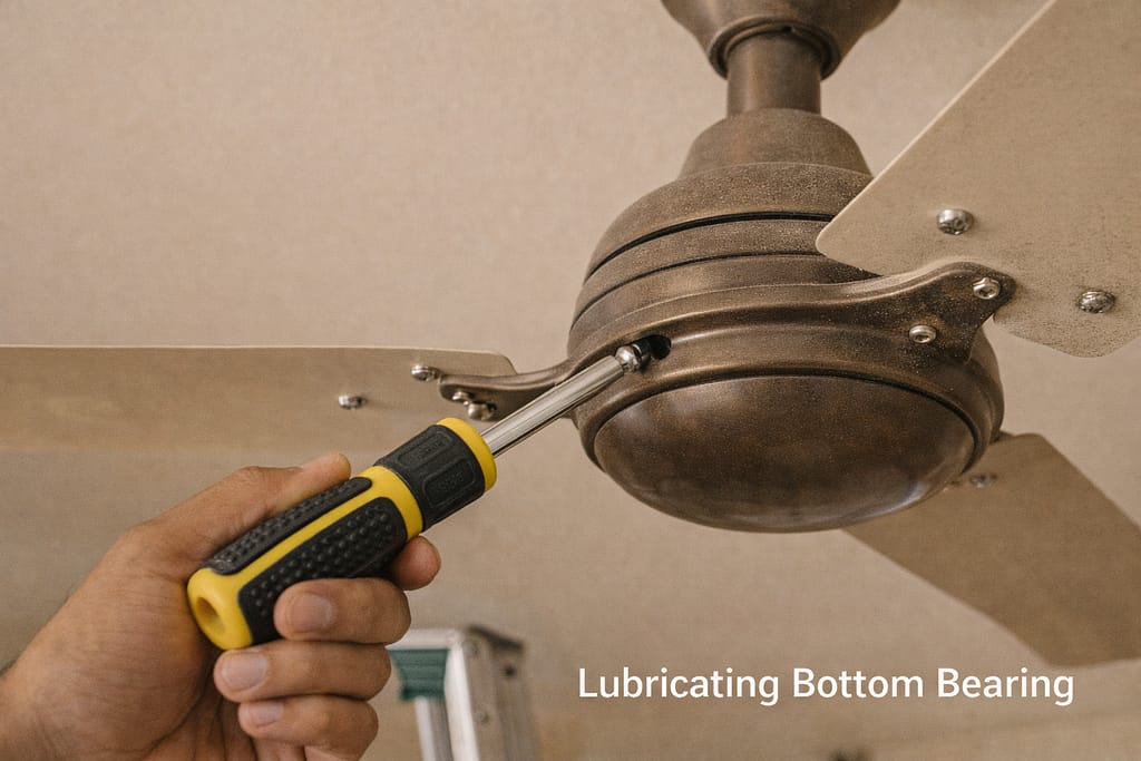 ceiling fan making noise fix