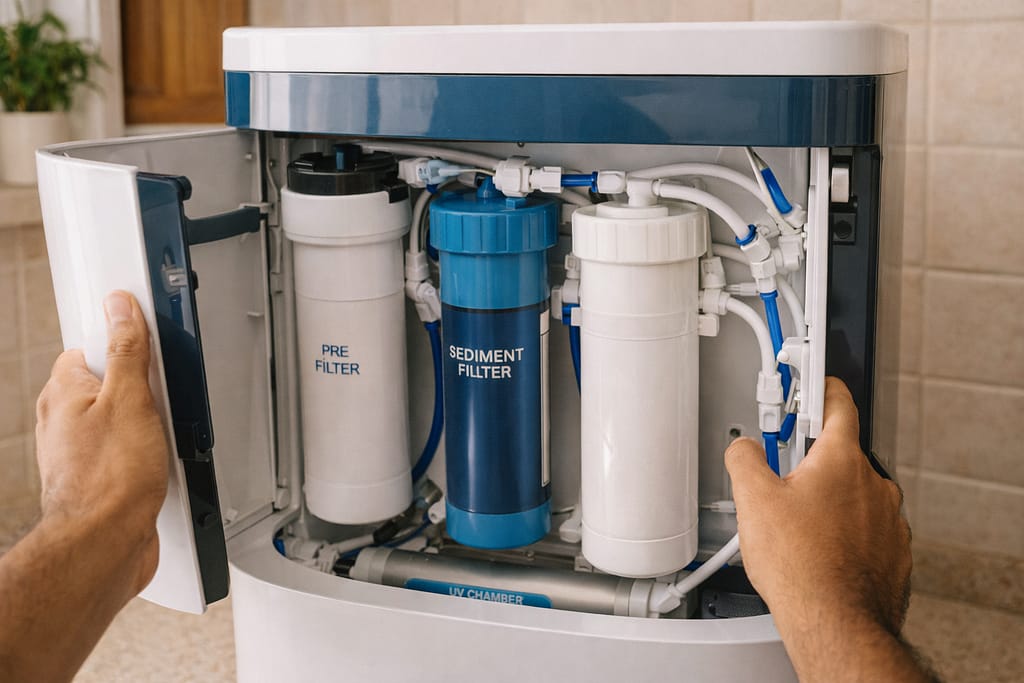 water filter not working fix at home