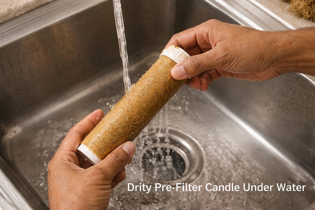 water filter not working fix at home