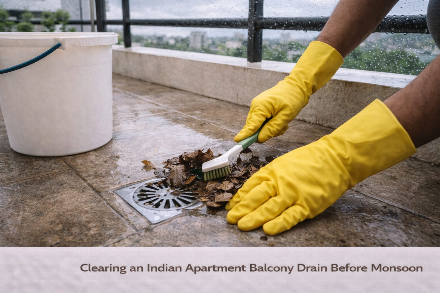 How Do You Prepare Kitchen, Balcony, and Drains Before Monsoon