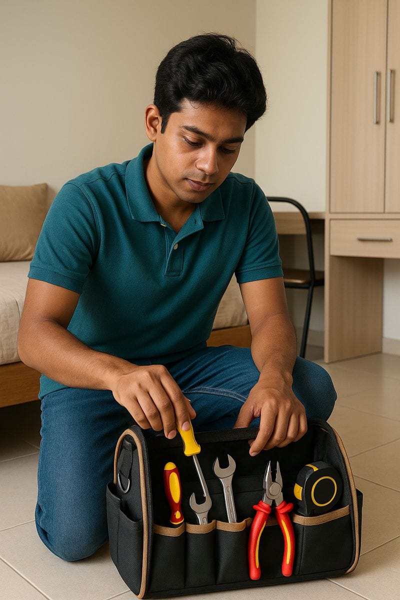 home toolkit setup for beginners