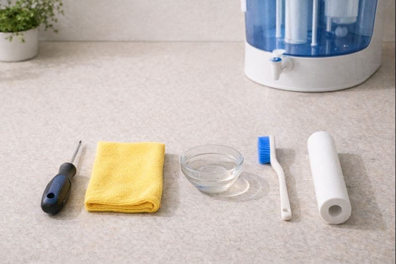 water filter not working fix at home